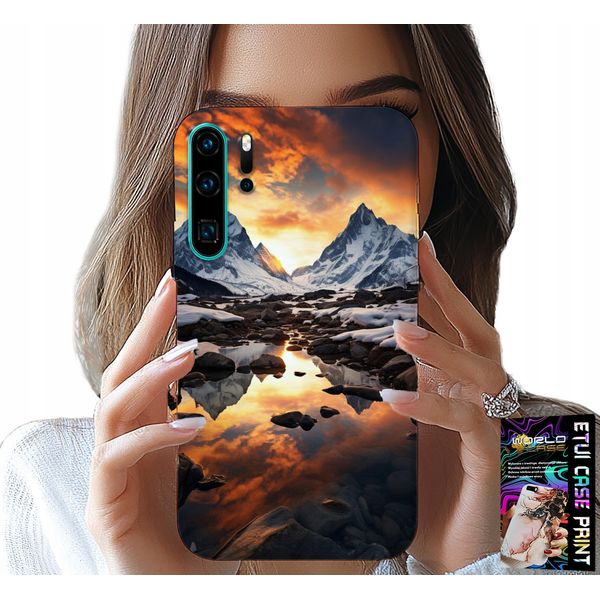 Custodia Per Huawei P30 Pro - Stream, Montagne, Cime, Everest + Film-image