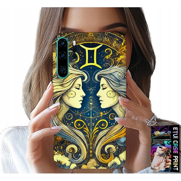 Custodia Per Huawei P30 Pro - Segno Zodiacale, Custodia Astronomia Gemelli-image