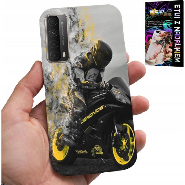 Custodia Per Huawei P Smart 2021 - Moto Fan Molti Disegni Posteriori-image