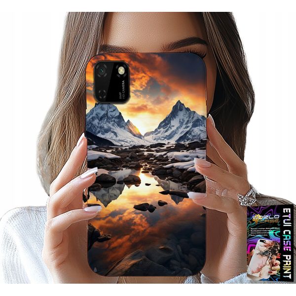 Custodia Per Huawei Y5P - Flusso, Montagne, Cime, Everest + Film-image