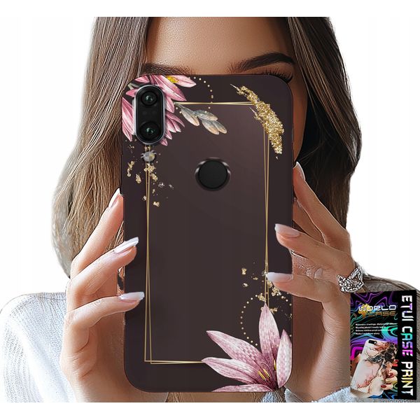 Custodia Per Huawei P Smart 2019 - Custodia Con Disegni Floreali Eleganti-image