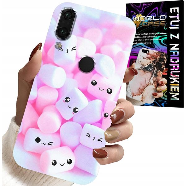 Custodia Per Huawei Y7 2019 - Modello Marshmallow Dolce, Custodia, Retro-image