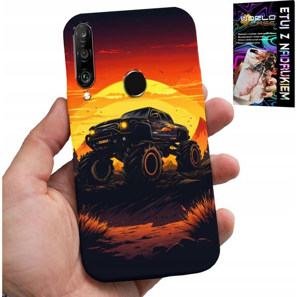 Custodia Per Huawei P30 Lite - Monstertruck, Camion, Design + Vetro-image