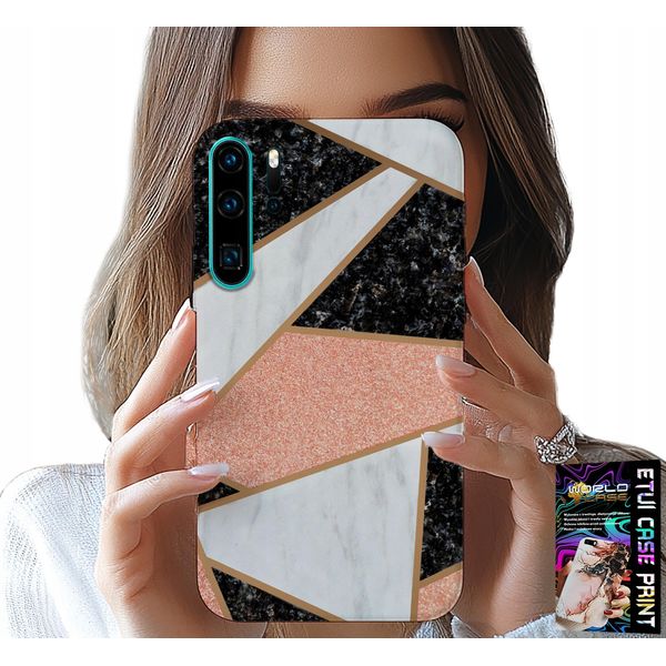 Custodia Per Huawei P30 Pro - Elegante Design Alla Moda Custodia + Pellicola-image