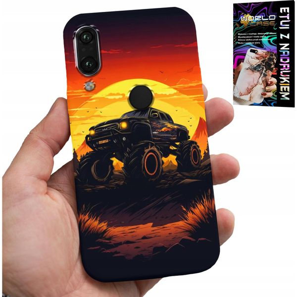 Custodia Per Huawei Y7 2019 - Monstertruck, Camion, Design + Vetro-image