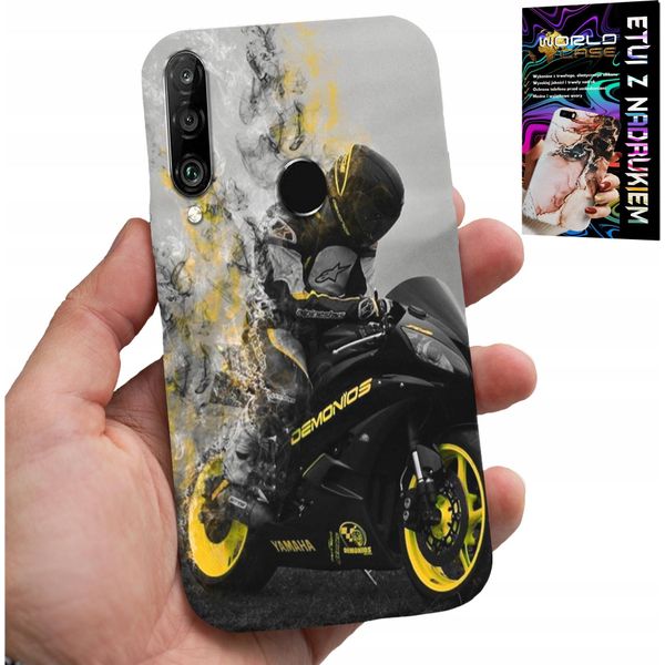 Custodia Per Huawei P30 Lite - Moto Fan Molti Disegni Posteriori-image