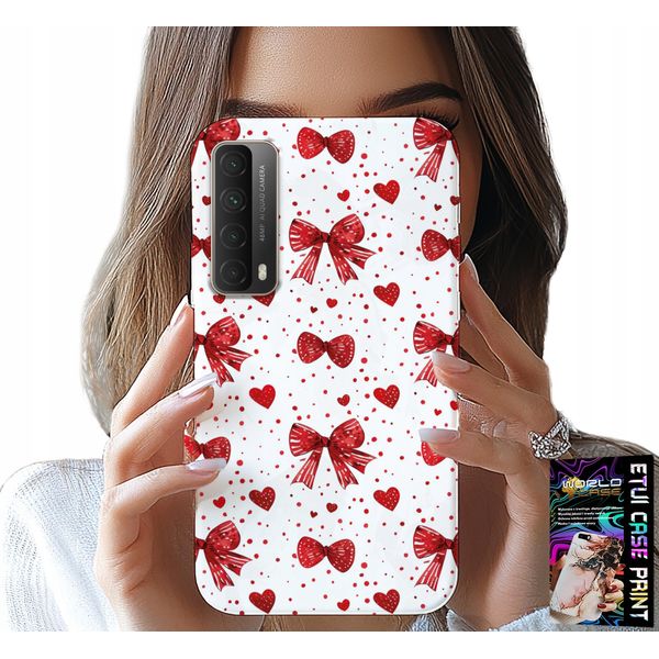 Custodia Per Huawei P Smart 2021 - Nastri Rossi Nastri Di Moda Disegni-image