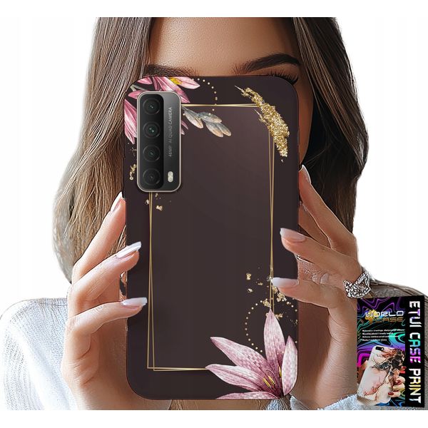 Custodia Per Huawei P Smart 2021 - Custodia Con Disegni Floreali Eleganti-image