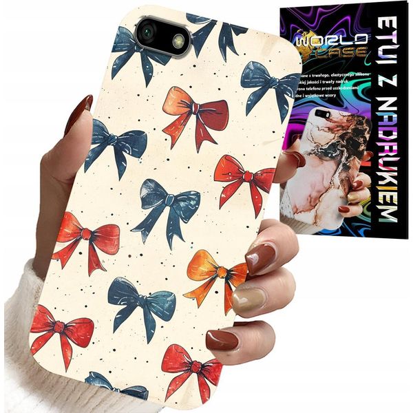 Custodia Per Huawei Y5 2018 - Nastri Colorati Disegni Di Moda Nastro-image