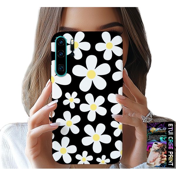 Custodia Per Huawei P30 Pro - Margherita, Margherita, Fiore, Retro-image