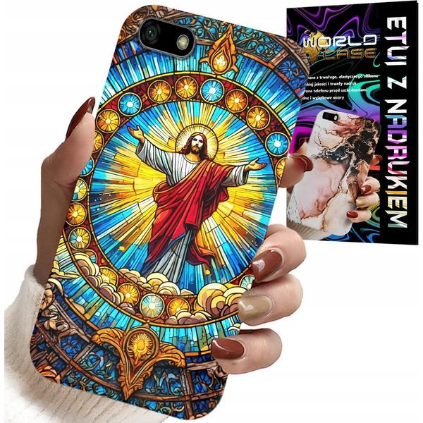 Custodia Per Huawei Y5 2018 - Gesù Cristianesimo Religione + Vetro-image