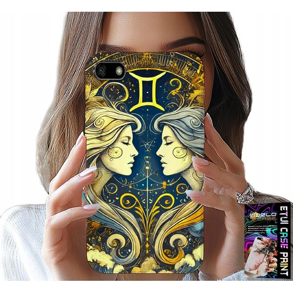 Custodia Per Huawei Y5 2018 - Segno Zodiacale, Custodia Astronomia Gemelli-image