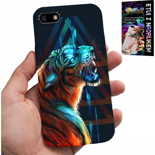Custodia Per Huawei Y5 2018 - Design Della Custodia Maschile Tigre, Custodia-image