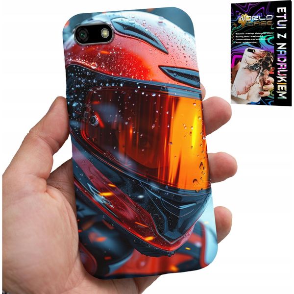 Custodia Per Huawei Y5 2018 - Moto, Moto Fan Casco Moto-image