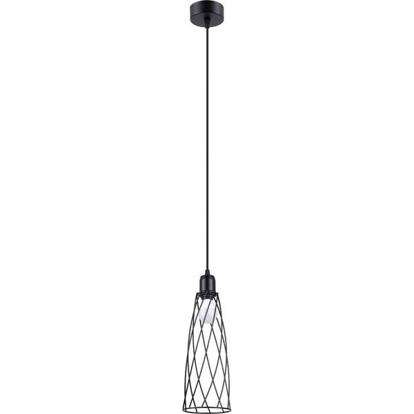 Lumilo Lampada A Sospensione Ironwood E27 Nero 12X12X139Cm-image