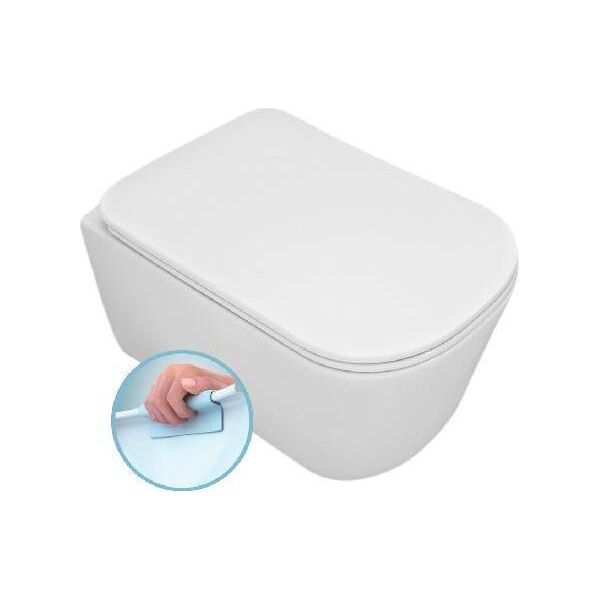 Sapho Kerasan Tribeca - Wc Sospeso, Senza Bordo, Bianco 511401-image