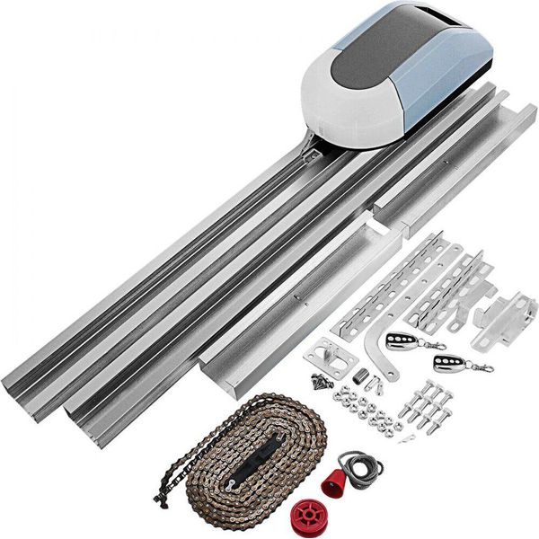 Apriporta Per Garage 220 V Ac - Apriporta Per Garage Con Telecomando - 12 M2 - 800 N Forza Di Trazione - 60 Db Forza Di Spinta-image