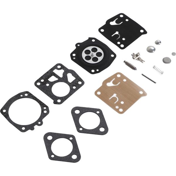 Guarnizione Carburatore Motosega Per Rk 23HS, Kit Ricostruzione Carburatore Per Tillotson Rk 23HS, Kit Membrana Guarnizione Carburatore, Kit Ricostruzione Carburatore Per Rk 23HS, Set Guarnizione Ricostruzione Carburatore, Accessori Motosega-image