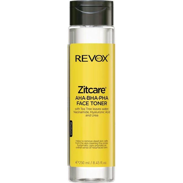Revox B77, Zitcare, Aha/Bha/Pha, Eliminates Impurities, Cleansing Toner, 250 Ml-image