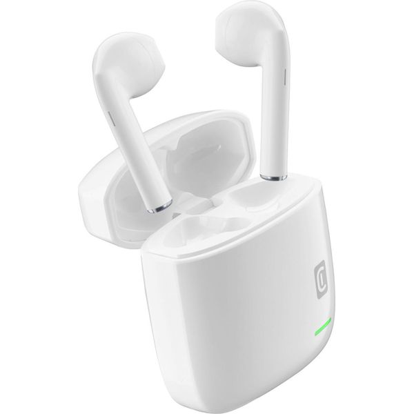 Cellularline Lite Auricolari Tws Bluetooth Bianchi Con Custodia Di Ricarica 24H-image