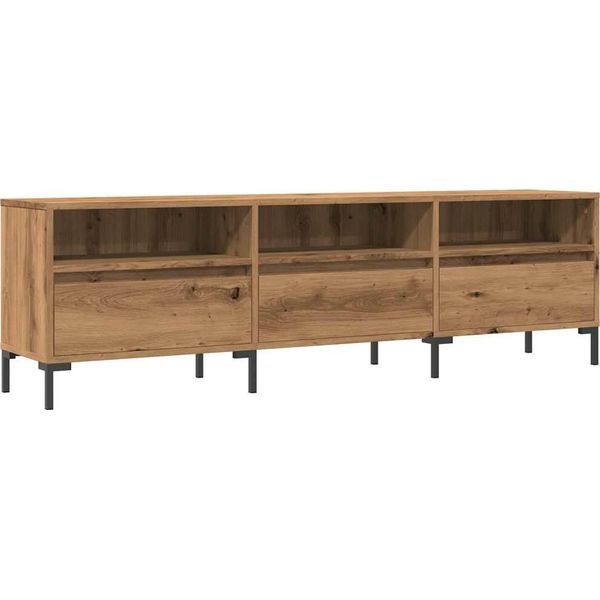 Syfax™ Mobile Porta Tv Rovere Artigianale 150X30X44,5 Cm Multistrato-image