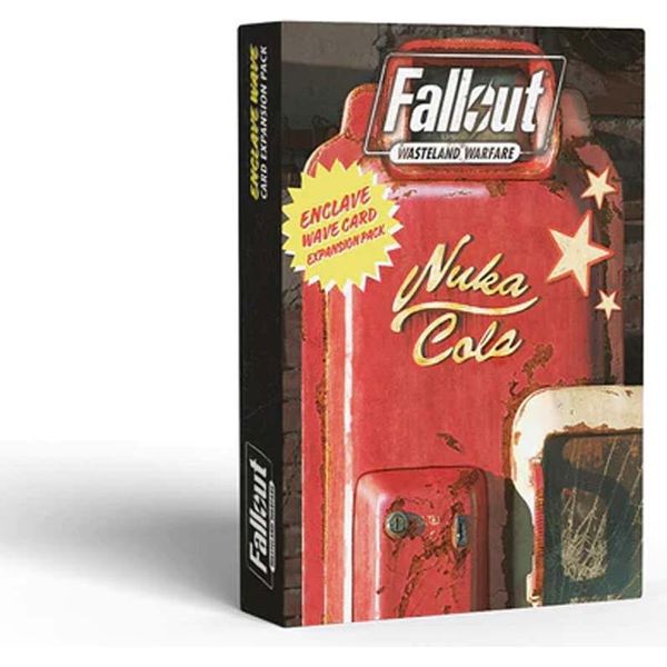 Fallout Enclave Wave Card Expansion Pack - Espansione Gioco Di Miniature - Inglese-image