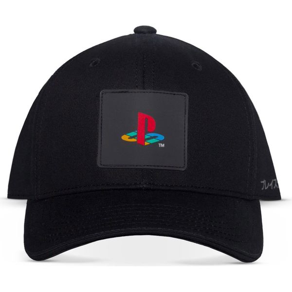 Czarna Czapka Baseballowa Z Logo Playstation - Oficjalny Produkt-image