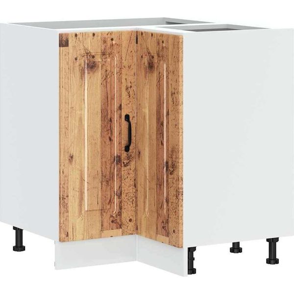 Syfax™ Mobile Base Ad Angolo Cucina Kalmar Legno Vecchio In Truciolato-image