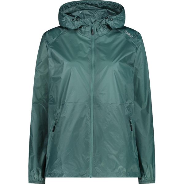 Giacca Da Pioggia Cmp Da Donna Pack Pocket Con Clima-Protect E Cappuccio Verde 38-image
