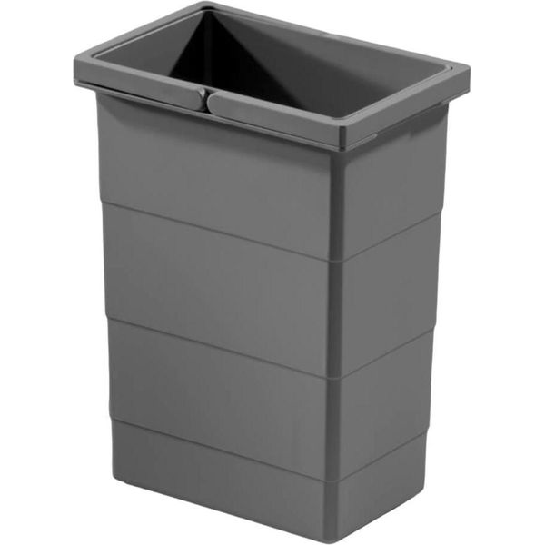 Cestino Interno Hailo 1129909 Grigio Scuro 8 L 226 X 156 X 295 Mm 2 Maniglie-image