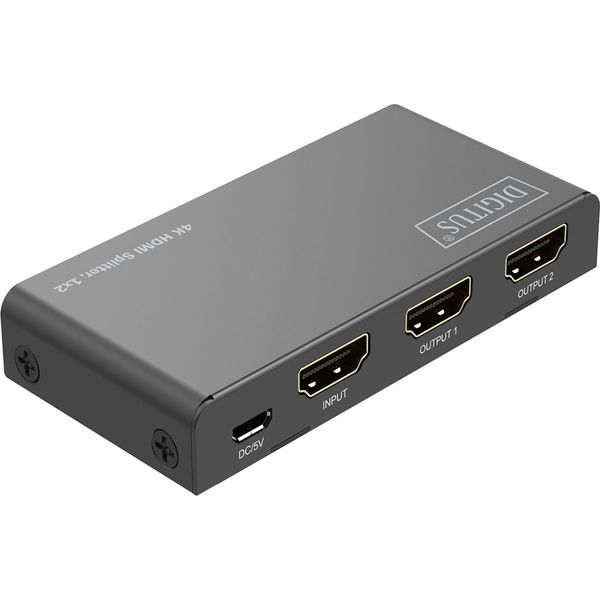 Digitus Digitus Sdoppiatore Hdmi 4K, 1X2-image