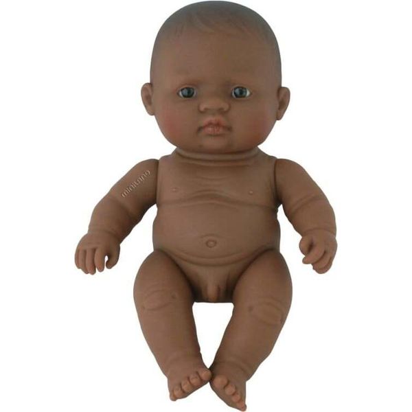 Miniland Baby Doll Ragazzo Latino-Americano 21 Cm - Bambola Giocattolo Realistica-image