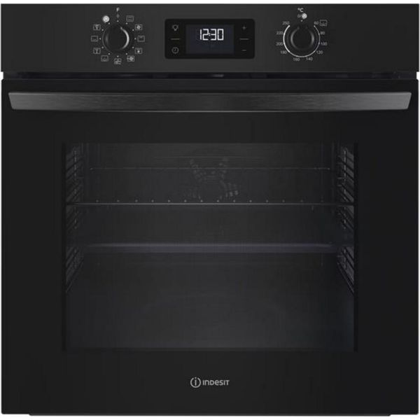 Forno Da Incasso Multifunzione Catalitico 71L 60Cm, Nero Indesit Io5280Cb-image