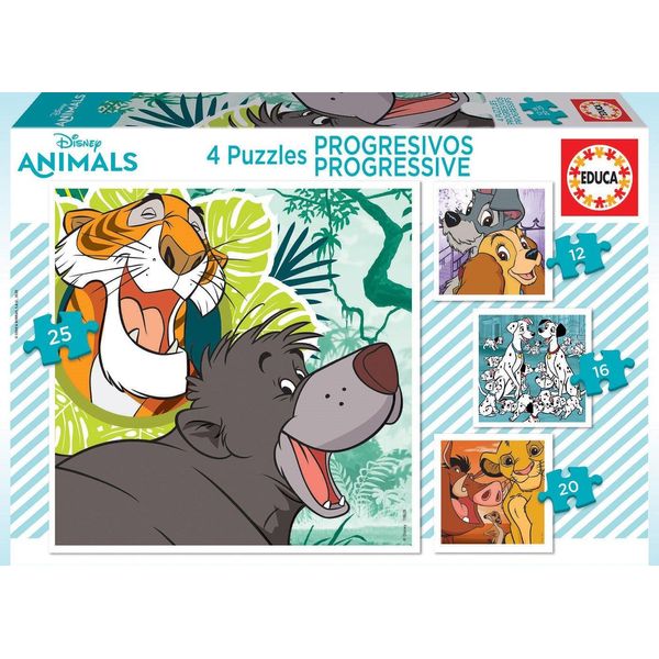 Educa - Puzzle Progressivi Classici Di Disney-image