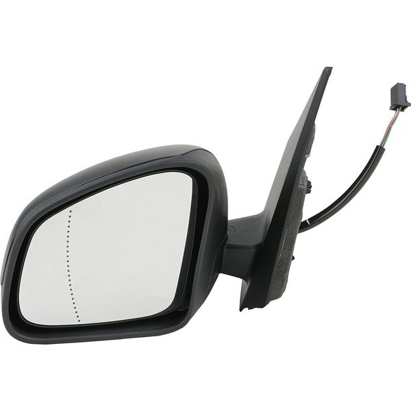 Johns, Specchietto Retrovisore Esterno Per Smart Fortwo Forfour 453 07/14- Sinistro Fa. Nero-image