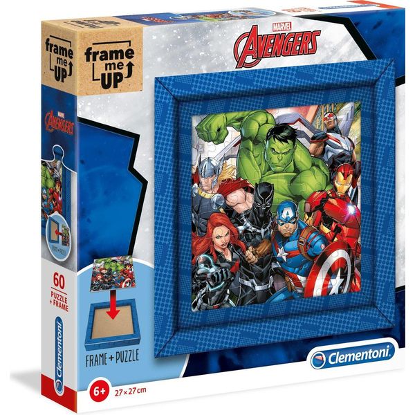 Puzzle Clementoni Frame Me Up - Marvel - Avengers (60 Pezzi)-image