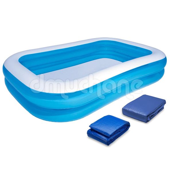 Piscina Gonfiabile Bestway Per Famiglie 262 X 175 X 51 Cm 3In1 54006-image