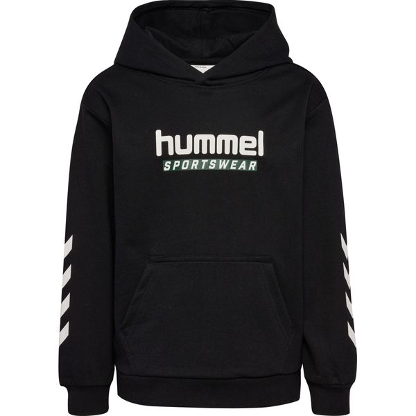 Felpa Con Cappuccio Hummel Logo Nero 11-12 Anni Nero 11-12 Anni-image