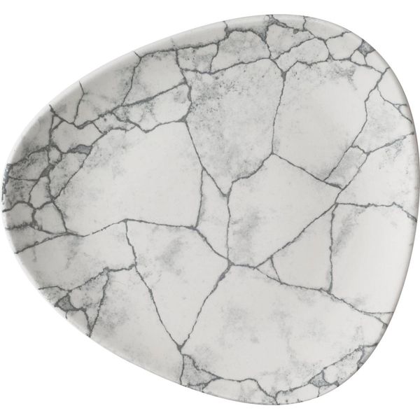 Churchill Studio Prints Kintsugi Teller Flach, Triangle, ø: 229 Mm-image