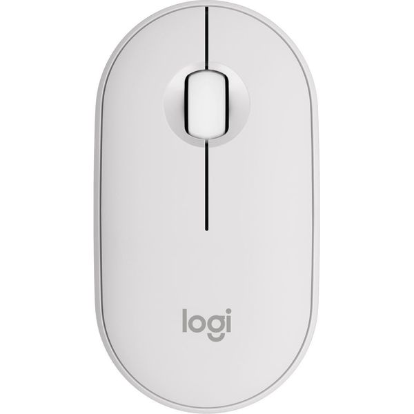 Logitech 910-007013, Ambidestro, Ottico, Rf Wireless + Bluetooth, 4000 Dpi, Bianco-image
