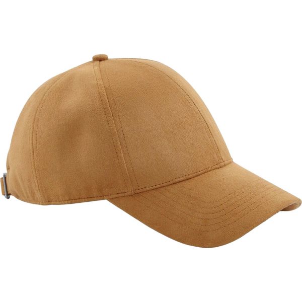 Beechfield Cappello Unisex In Similcuoio Scamosciata RW5811 (Taglia Unica) (Caramello)-image