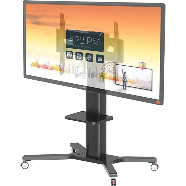 Peerless PR598-M, 130 Kg, 127 Cm (50"), 2,49 M (98""), 800 X 600 Mm, Regolazione In Altezza, Nero"-image