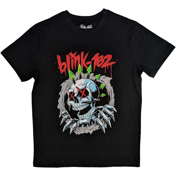 Blink 182 - Maglietta "Six Arrow"" Per Uomo/Donna Unisex RO5936 (Xl) (Nero)"-image