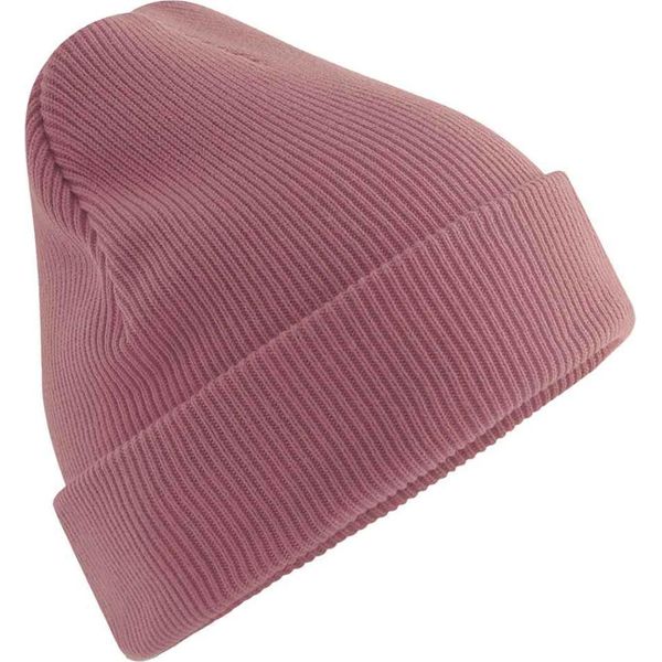 Beechfield - Berretto Da Uomo/Donna Unisex, Pesante, In Cotone Organico PC7859 (Taglia Unica) (Rosa)-image