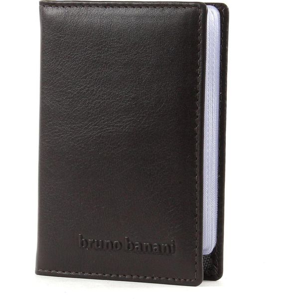 Bruno Banani Porta Carte Di Credito Cryptalloy Credit Card Case Brown Marrone-image