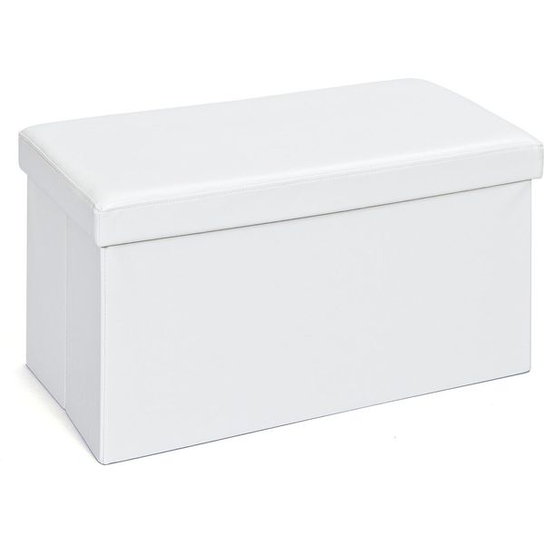 Inter Link Box Pieghevole Setto Con Cuscino Di Seduta Bianco-image