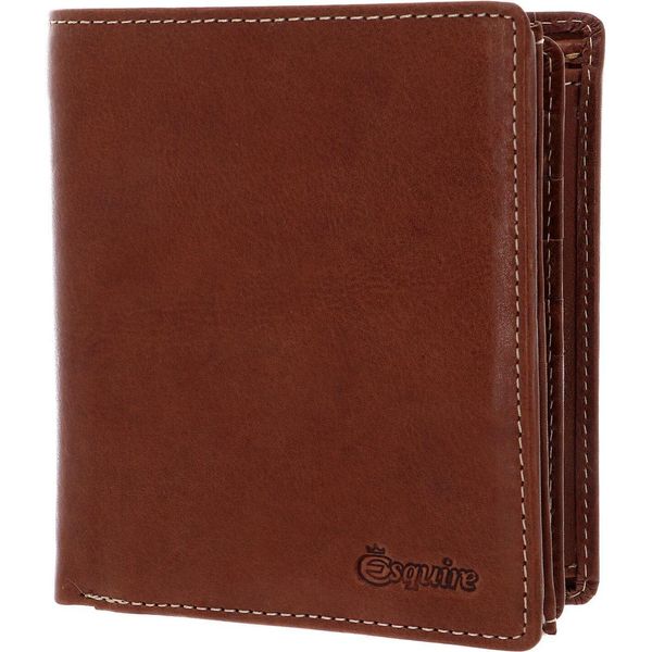 Esquire Portafoglio Denver Rfid Wallet Vertikal Congnac Marrone-image