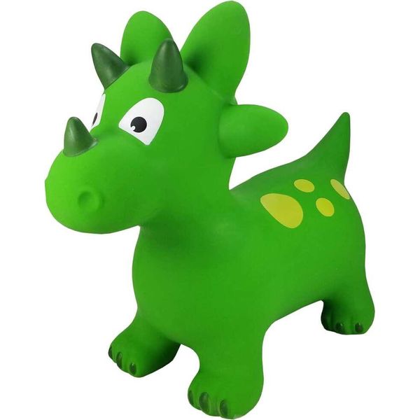 Il Mio Amico Skippy Rimbalzante Animale Dino Verde-image