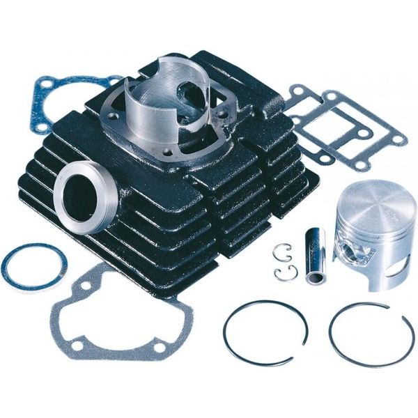 Kit Cilindro Polini In Ghisa Grigia 63 Cc 45 Mm Compatibile Con Yamaha Dt 50 R / M / Mx Ac-image