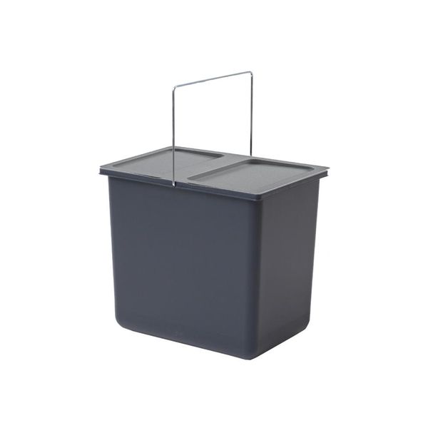 Bidone Interno Hailo 1049519 Con Coperchio 18 Litri 316X226X286 Mm Con Maniglia-image